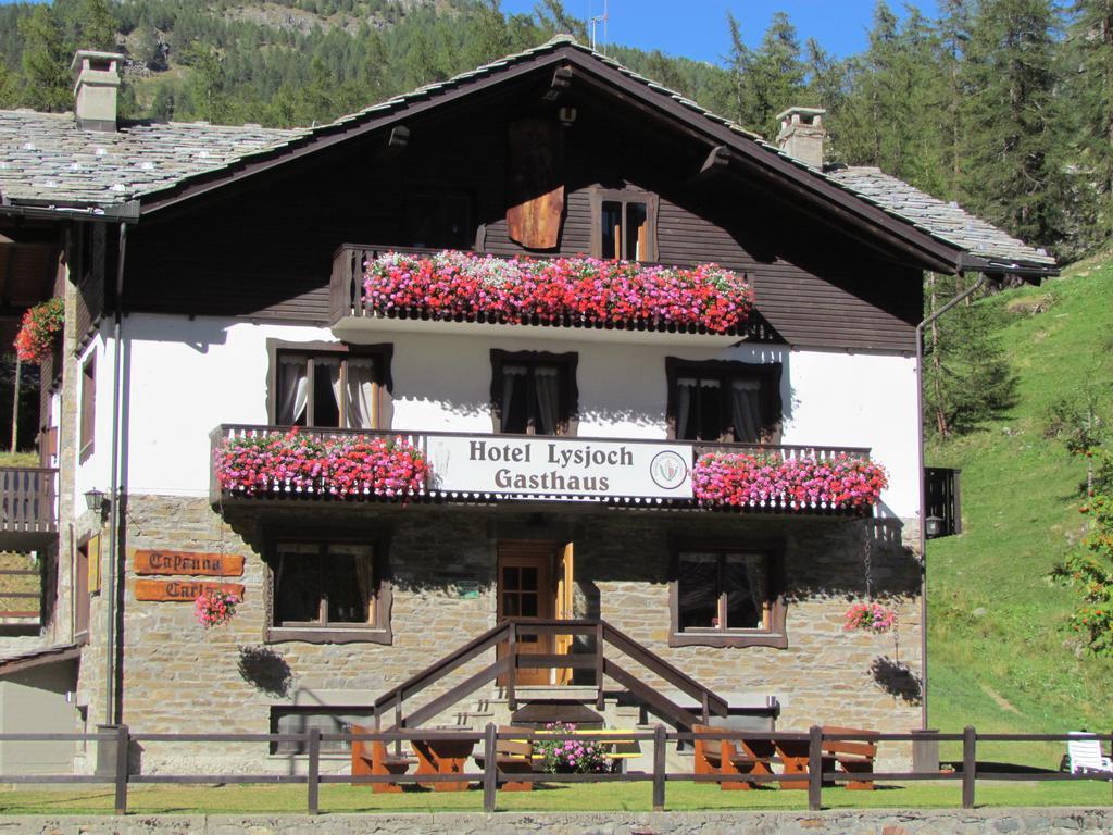 Hotel Lysjoch Gressoney-la-Trinité Eksteriør bilde